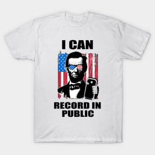 I can record in public T-Shirt